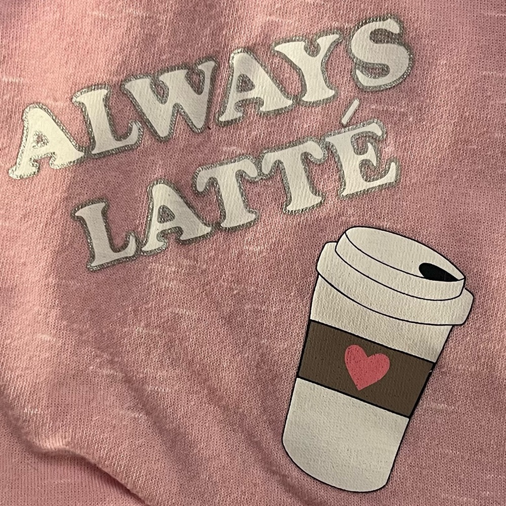 Bobbie Brooks “Always Latte” Pajama Shorts Pink Size Large